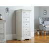 Toulouse Grey Painted 5 Drawer Tallboy Wellington Chest - SPRING SALE - 2