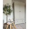Toulouse Grey Painted Double Wardrobe with Drawer - SPRING SALE - 2