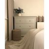 Toulouse Grey Painted Large Grande 2 Over 2 Assembled Chest of Drawers - SPRING SALE - 3