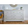 Toulouse Grey Painted Extra Large Grande 3 Over 4 Chest of Drawers - 10% OFF SPRING SALE - 6