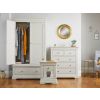 Toulouse Grey Bedroom Set, Wardrobe, Chest of Drawers, 1 Drawer Bedside Table - SPRING SALE - 2