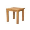 Lichfield Flip Top 80cm to 160cm Oak Table 2 Churchill Brown Leather Oak Chair Set - 8