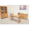 Lichfield Narrow Flip Top Oak Extending Table 140cm x 45cm - 10% OFF SPRING SALE - 10