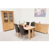 Lichfield Narrow Flip Top Oak Extending Table 140cm x 45cm - SPRING SALE - 11