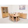 Lichfield Narrow Flip Top Oak Extending Table 140cm x 45cm - SPRING SALE - 12