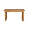 Lichfield Narrow Flip Top Oak Extending Table 140cm x 45cm - SPRING SALE - 4
