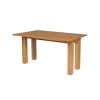 Lichfield Narrow Flip Top Oak Extending Table 140cm x 45cm - SPRING SALE - 6