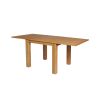Lichfield Flip Top Extending Square Oak Dining Table 90cm to 180cm - 10% OFF SPRING SALE - 6