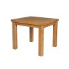 Lichfield Flip Top Extending Square Oak Dining Table 90cm to 180cm - 10% OFF SPRING SALE - 8