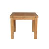 Lichfield Flip Top Extending Square Oak Dining Table 90cm to 180cm - 20% OFF SPRING SALE - 10