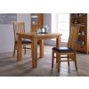 Lichfield Flip Top Extending Square Oak Dining Table 90cm to 180cm - 10% OFF SPRING SALE - 5