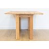 Lichfield Flip Top Square Oak Dining Table 100cm x 100cm - SPRING SALE - 17