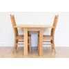 Lichfield Flip Top Square Oak Dining Table 100cm x 100cm - 10% OFF SPRING SALE - 23