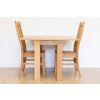Lichfield Flip Top Square Oak Dining Table 100cm x 100cm - SPRING SALE - 23