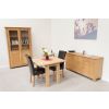 Lichfield Flip Top Square Oak Dining Table 100cm x 100cm - 10% OFF SPRING SALE - 28