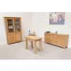 Lichfield Flip Top Square Oak Dining Table 100cm x 100cm - SPRING SALE - 26