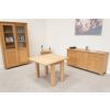 Lichfield Flip Top Square Oak Dining Table 100cm x 100cm - SPRING SALE - 30