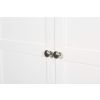 Toulouse White Painted 4 Door Double Hanging Quad Extra Large Wardrobe - 10% OFF SPRING SALE - 11