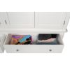 Toulouse White Painted 4 Door Double Hanging Quad Extra Large Wardrobe - 10% OFF SPRING SALE - 13
