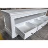 Toulouse White Painted Grande 1.8m Large TV Unit With 4 Drawers - 10% OFF SPRING SALE - 14