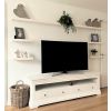 Toulouse White Painted Grande 1.8m Large TV Unit With 4 Drawers - 10% OFF SPRING SALE - 3