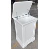Toulouse White Painted Fully Assembled Laundry Bin - 20% OFF WINTER SALE - 10