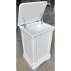 Toulouse White Painted Fully Assembled Laundry Bin - 20% OFF SPRING SALE - 10