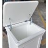 Toulouse White Painted Fully Assembled Laundry Bin - 10% OFF SPRING SALE - 11