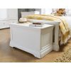 Toulouse White Painted Storage Blanket Box Ottoman - 10% OFF SPRING SALE - 2