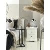 Toulouse White Painted 2 Drawer Large Bedside Table - 20% OFF WINTER SALE - 6