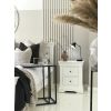 Toulouse White Painted 2 Drawer Large Assembled Bedside Table - 20% OFF SPRING SALE - 10