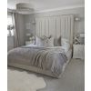 Toulouse White Painted 2 Drawer Large Assembled Bedside Table - 20% OFF SPRING SALE - 8