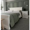 Toulouse White Painted 2 Drawer Large Assembled Bedside Table - 20% OFF SPRING SALE - 6