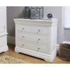 Toulouse White Painted 2 Over 2 Chest of Drawers - 10% OFF SPRING SALE - 6