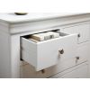 Toulouse White Painted 2 Over 3 Chest of Assembled Drawers - 10% OFF CODE SAVE - 7