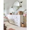 Toulouse White Painted Assembled Large 3 Over 4 Chest of Drawers - 30% OFF SPRING SALE - 9