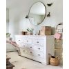 Toulouse White Painted Assembled Large 3 Over 4 Chest of Drawers - 30% OFF SPRING SALE - 11