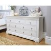 Toulouse White Painted Assembled Large 3 Over 4 Chest of Drawers - 30% OFF SPRING SALE - 2