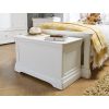 Toulouse White Painted 3 Foot Slatted Single Childrens Bed - 10% OFF SPRING SALE - 6