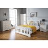 Toulouse White Painted 3 Foot Slatted Single Childrens Bed - 10% OFF SPRING SALE - 3
