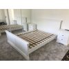 Toulouse Brilliant White Painted 5 Foot King Size Bed - SPRING SALE - 7