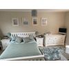 Toulouse White Painted 4 foot 6 inches Slatted Double Bed - SPRING SALE - 3