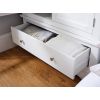 Toulouse Brilliant White Painted Double Wardrobe with Drawer - SPRING SALE - 10