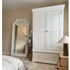 Toulouse White Painted Double Wardrobe with Drawer - SPRING SALE - 2