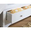 Toulouse White Painted Triple Wardrobe with Drawer - 10% OFF SPRING SALE - 13