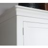 Toulouse White Painted Triple Wardrobe with Drawer - 10% OFF SPRING SALE - 16