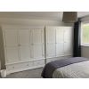 Toulouse White Painted Triple Wardrobe with Drawer - 10% OFF SPRING SALE - 5