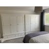 Toulouse Brilliant White Painted Triple Wardrobe with Drawer - 10% OFF SPRING SALE - 5