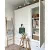 Toulouse White Painted Triple Wardrobe with Drawer - 10% OFF SPRING SALE - 2