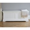 Toulouse Large White Painted Assembled Blanket Storage Box Ottoman - 10% OFF CODE SAVE - 8